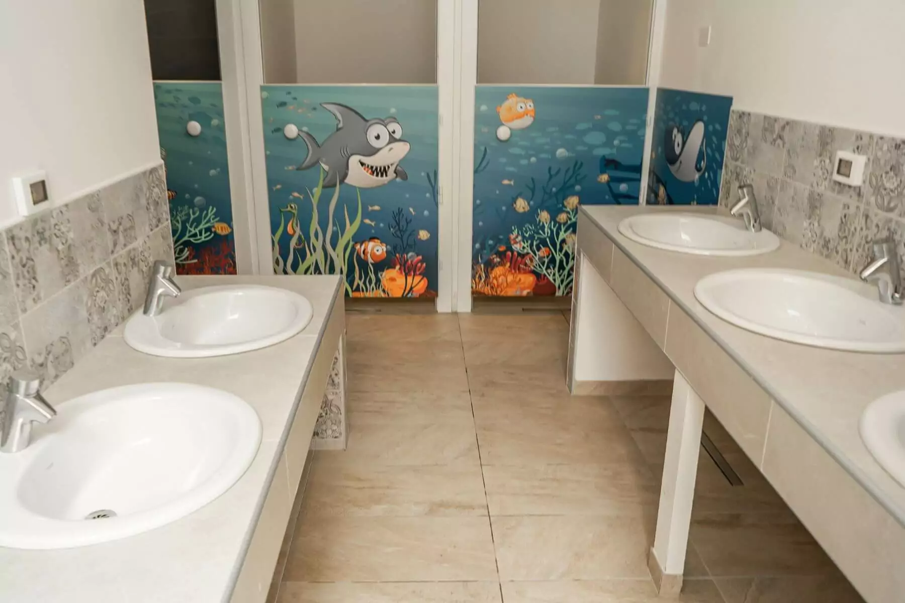 bagno per bambini piazzole