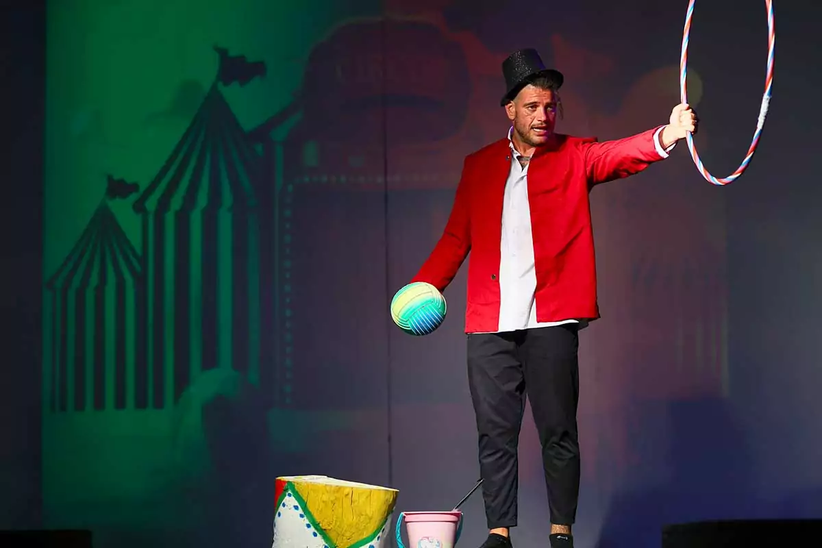 serata di animazione e circo al villaggio san francesco