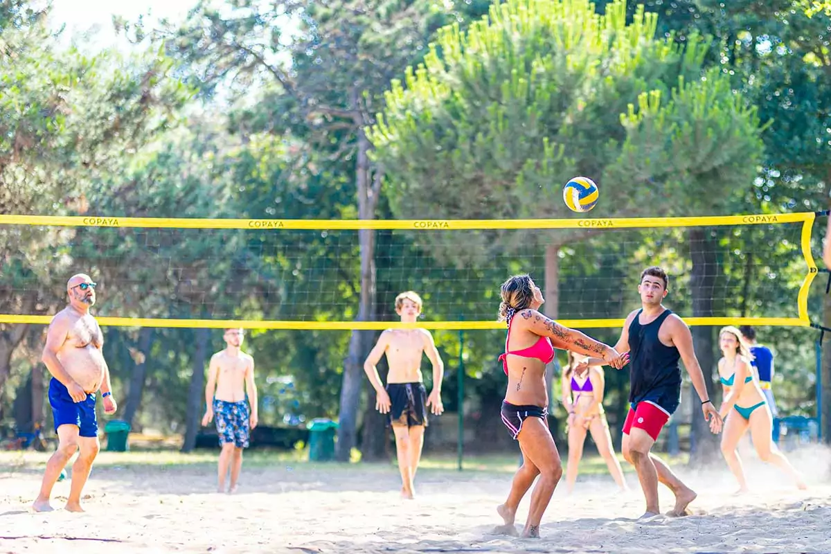 beach volley al villaggio san francesco di caorle