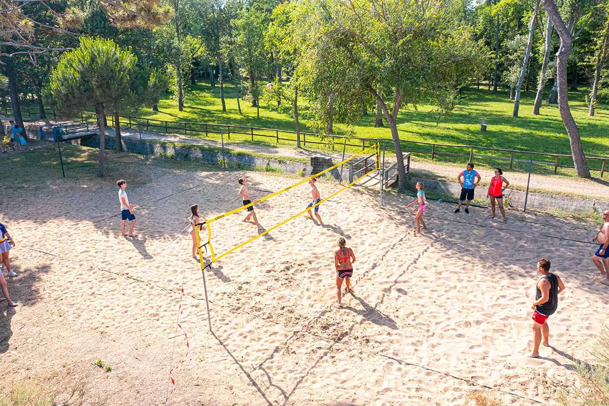 campo da beach volley al san francesco