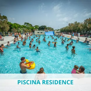 residence swimming pool at San Francesco village