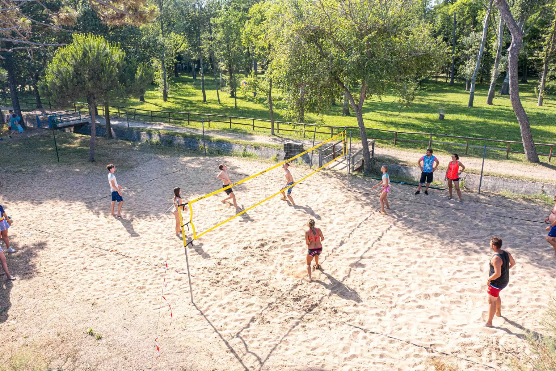 Campo da beach volley al Centro Vacanze Villaggio San Francesco a Caorle