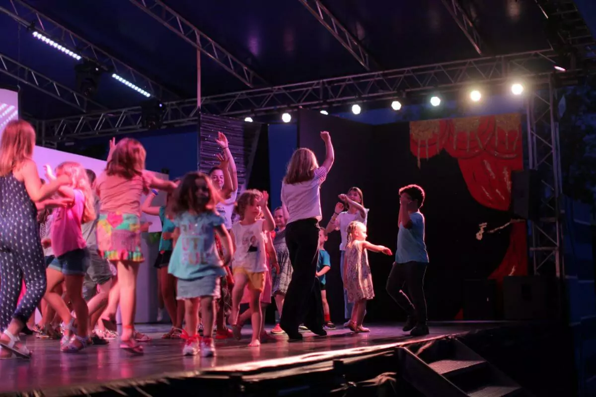 Baby dance per bambini al villaggio san francesco